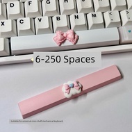keycaps keycaps custom 6.25 U Space Personalized Keycap Cross Axis Mechanical Keyboard oem Height Cl