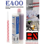 AZFAST E400 EPOXY ADHESIVE 400ML / STRUCTURAL ADHESIVE E400 WITH GUN