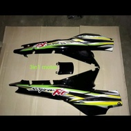 Promo!! FULL SET COVER BODY BELAKANG HONDA SUPRA X LAMA / SUPRA FIT LAMA HITAM / BODY SUPRA X LAMA