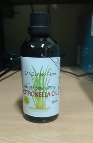 minyak serai sereh wangi 100% alami essential oil/citronella/atsiri - 100 ml