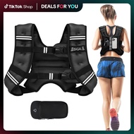 【DealsForYouDays】BAGAILWeightedVest,5lbs/8lbs/10lbs/12lbs/15lbs/20lbs/25lbs/30lbsWeightVestwithDetac