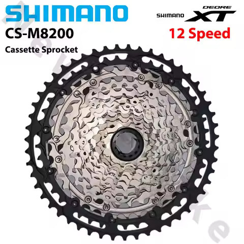 SHIMANO Deore XT M8200 MICRO SPLINE Cassette Sprocket for MTB Mountain Bike CS-M8200 12 Speed 9-45T 