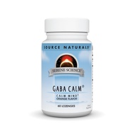 Serene Science, GABA Calm - Supports A Calming Mood, Quick Dissolving Orange Flavor - 60 Lozenges