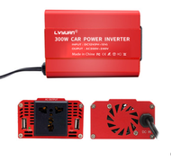 ⚛300W DC to AC Power Converter DC 12V to 220V AC Inverter With Dual USB