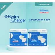 MEDICOS HydroCharge 4ply Surgical Face Mask Regular and Slim Fit Duo Mint (2 colors in 1 box)
