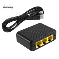 MYBEthernet Switch 1000Mbps Network Expension 4 Ports 1in 3 Out Gigabit Switch