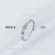 γ153γS925 MBTI Ring - ISFJ Adjustable Mix and Match Cincin Perak Lelaki Wanita