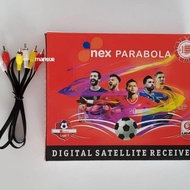 nex parabola receiver tv mola nex parabola merah - receiver