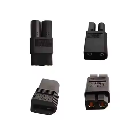 EC5 Male to XT90 Female XT90 Male to EC5 Female XT60 One Piece Adaptor Plug for RC hobby plane boat 