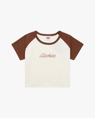 DICKIES - Áo croptop nữ cổ tròn tay ngắn Ballistic DK0A87TC-K47