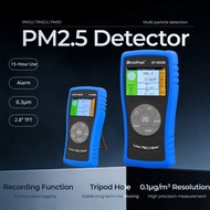 HoldPeak 5800M PM2.5 Detector 2.8" TFT Laser Sensor PM1.0/PM2.5/PM10 Air Quality Tester with Alarm D
