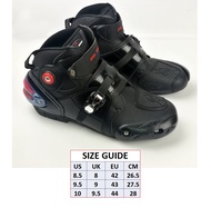 ขี่ชนเผ่ามืออาชีพแข่งบูทขี่มอเตอร์ไซด์สำหรับผู้ชายมอเตอร์ไซด์ A9003รองเท้าป้องกัน