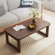 GOTEK premium folding tea table made of natural bamboo wood with luxurious design