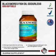 Blackmores Fish Oil Odourless 200 Softgel Bpom Omega Fish Oil 3