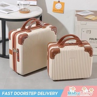 Mini Suitcase Portable Luggage Storage Case Lightweight Boarding 14 Inch Mini Student Storage