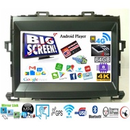 LEON Toyota Vellfire Alphard ANH20 Fit 9" 4K IPS 2.5D 4RAM 64GB 8Core 4G Sim Card DSP Wifi GPS USB A