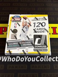 Panini NBA Basketball Trading Cards 2021 2022 Donruss Look For MEGA BOX exclusive Holo Teal Laser Parallels Auto Autographs Signature Series 簽名 Unwap Iconic Rated Rookies Featuring The Game Hottest Young Stars RC Rookies 卡盒 Box New Sealed