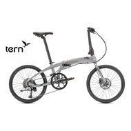 Tern Verge D9 Folding Bike Silver 20" Ready Stock