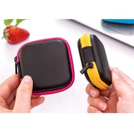 GRATIS ONGKIR BELI 1 GRATIS 1 Kotak Dompet Tempat Penyimpanan Headset Earphone Charger Koin Coin Kab