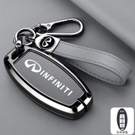 Zinc Alloy Car Key Housing Cover Bracket Protective Shell For INFINITI IPL Q30 Q50 Q60 Q70 QX30 QX50