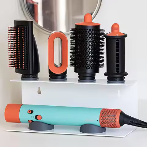 Metal Stand for Dyson Air Wrap id Holder Select Type Desktop Organizer for Airwrap Bathroom Storage 