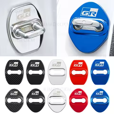 4pcs For Toyota Gr RAV4 Yaris Hilux Prius Auris Corolla Camry For Toyota GR Car Door Lock cover Prot