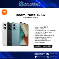 Xiaomi Redmi Note 13 5G (8GB +256GB) 6.67" 120Hz FHD+AMOLED I Super-clear 108MP triple camera I Medi