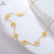 LFINDS Chakra Charm Choker, Balance Charm Stainless Steel 7 Chakra Necklace, Energy Jewelry Gold Col