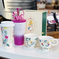 starbucks glass starbucks tumbler starbucks glass tumbler Starbucks 2024 Disney Joint Alice in Wonde