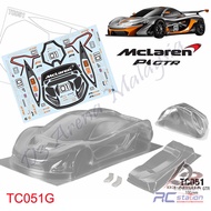 Team C Body Shell 1/10 Clear Body TC051 Mclaren P1 GTR (Width 190mm, WheelBase 258mm)