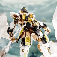 Compatible with Lego Domestic Myth Erlang Shen Yang Lun Mecha Model Building Blocks Educational Asse