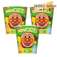 日清 - 麵包超人 烏冬杯麵 32g x3 [平行進口] "此日期前最佳: 2025年12月10日"