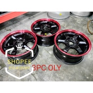 USED SPORT RIM 15 INCH RAYS TE37 RM 150 1 BIJI INI MODEL ADA SELL 1 BIJI  1粒出售RM150 可以单买出售1粒这款