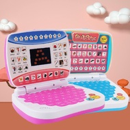 Mini Simulation Laptop Early Education Machine LED Display Learning Machine Music Children's Toys 9I