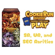 Cookie Run Braverse TCG BS8 Land of Fire & Ruin, Realm of Apathy SR/UR/SEC