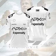 Men's fitness sportswear summer men's 3D printed football T-shirt outdoor sports free customization 