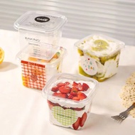 Plastic Box B10-8 for convenient storage of sponge cakes, cakes, and pastries