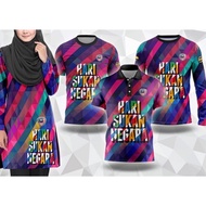 HSN Hari Sukan Negara 2023 Baju Muslimah Budak Microfiber Couple Set Muslimah Malaysia Labuh Murah J