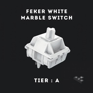 🔥[SG Seller/INSTOCKS]🔥 FEKER White Marble Premium Hifi Mechanical Keyboard Switch