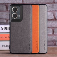 Case for Moto G85 G55 G45 G35 5G coque Luxury textile Leather phone cover funda for motorola moto g8