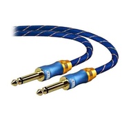 6.35MM MALE TO MALE MONO CABLE 2 MTR EMK JT-L2/ AUDIO CABLE/ AUDIO CABLE