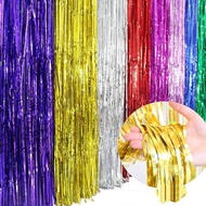 New Color - Ribbon Background For Photo Booth, Balloon Background rain curtain