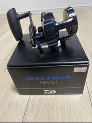 大和 22 Saltiga 15H-SJ 右手柄誘餌捲軸 jigging DAIWA SALTIGA