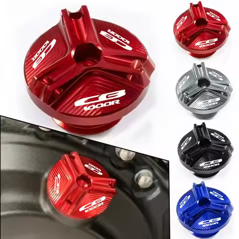 Motorcycle Accessories Engine Oil Filler Cap Oil Plug Cover For HONDA CB1000R CB1000 R CB 1000 R 100