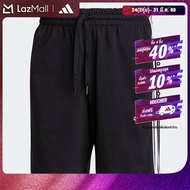 adidas ไลฟ์สไตล์ กางเกงขาสั้น AEROREADY Essentials 3-Stripes ผู้ชาย สีดำ GK9988