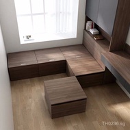 Multifunctional Combination Tatami Bed Wardrobe Storage Tatami Integrated High Box Storage Small Apa