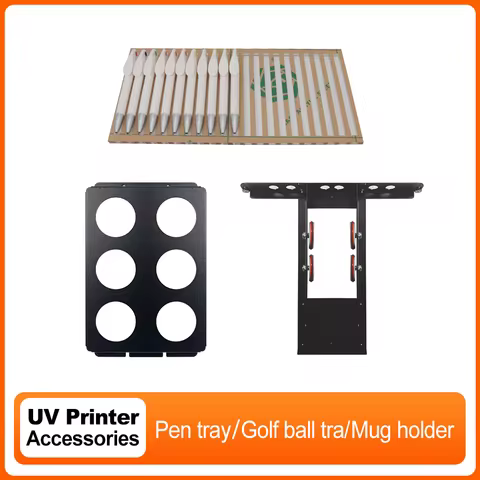 A3 A4 UV Printer Accesorries UV Printer Pen Tray UV Printer Golf Ball Tray UV printer Mug Holder For