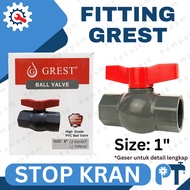 Ball valve 1 AW Grest - Stop valve 1" Stop valve 1 inch Stop valve - Plain Ballvalve