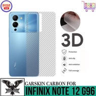 GARSKIN INFINIX NOTE 12 G96 SKIN HANDPHONE CARBON 3D ANTI GORES