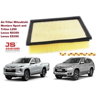 Air Filter Mitsubishi Montero Sport and Triton L200 2015 Lexus RX350 ES350 Toyota Camry
